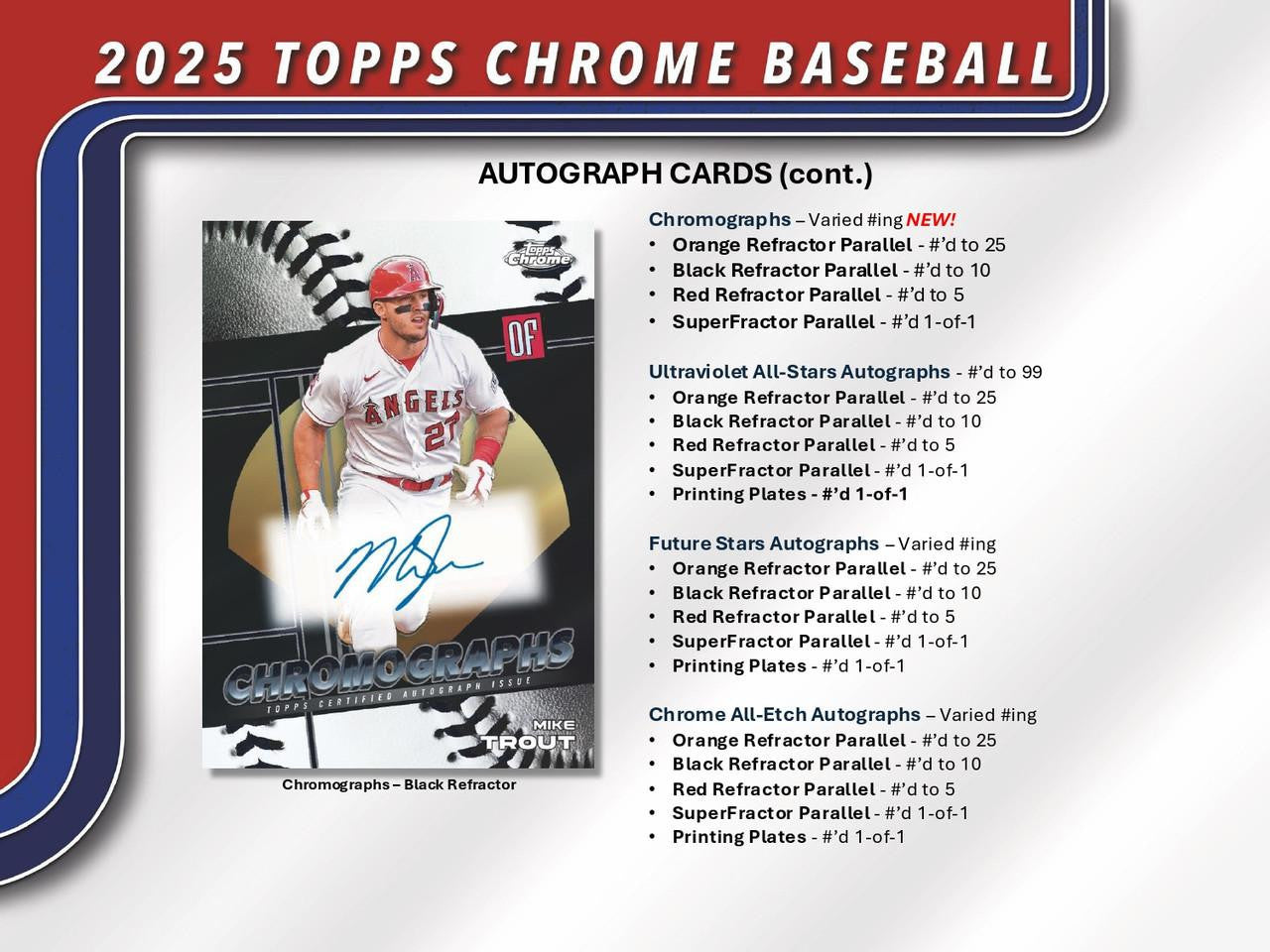 2025 Topps Chrome Baseball Hobby Box