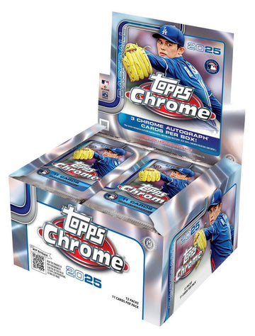 2025 Topps Chrome Baseball Jumbo Hobby Box