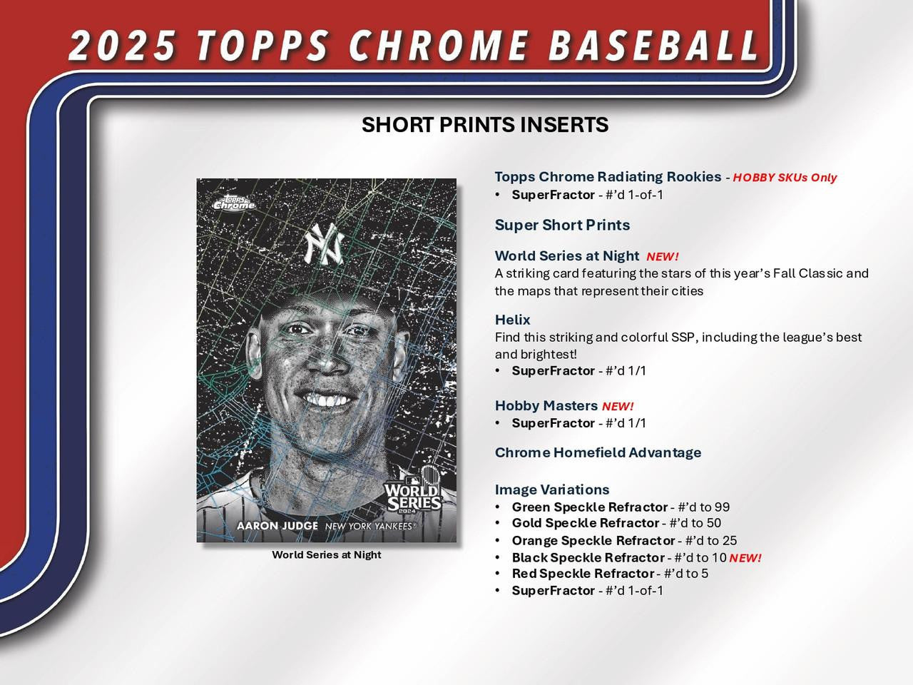 2025 Topps Chrome Baseball Jumbo Hobby Box