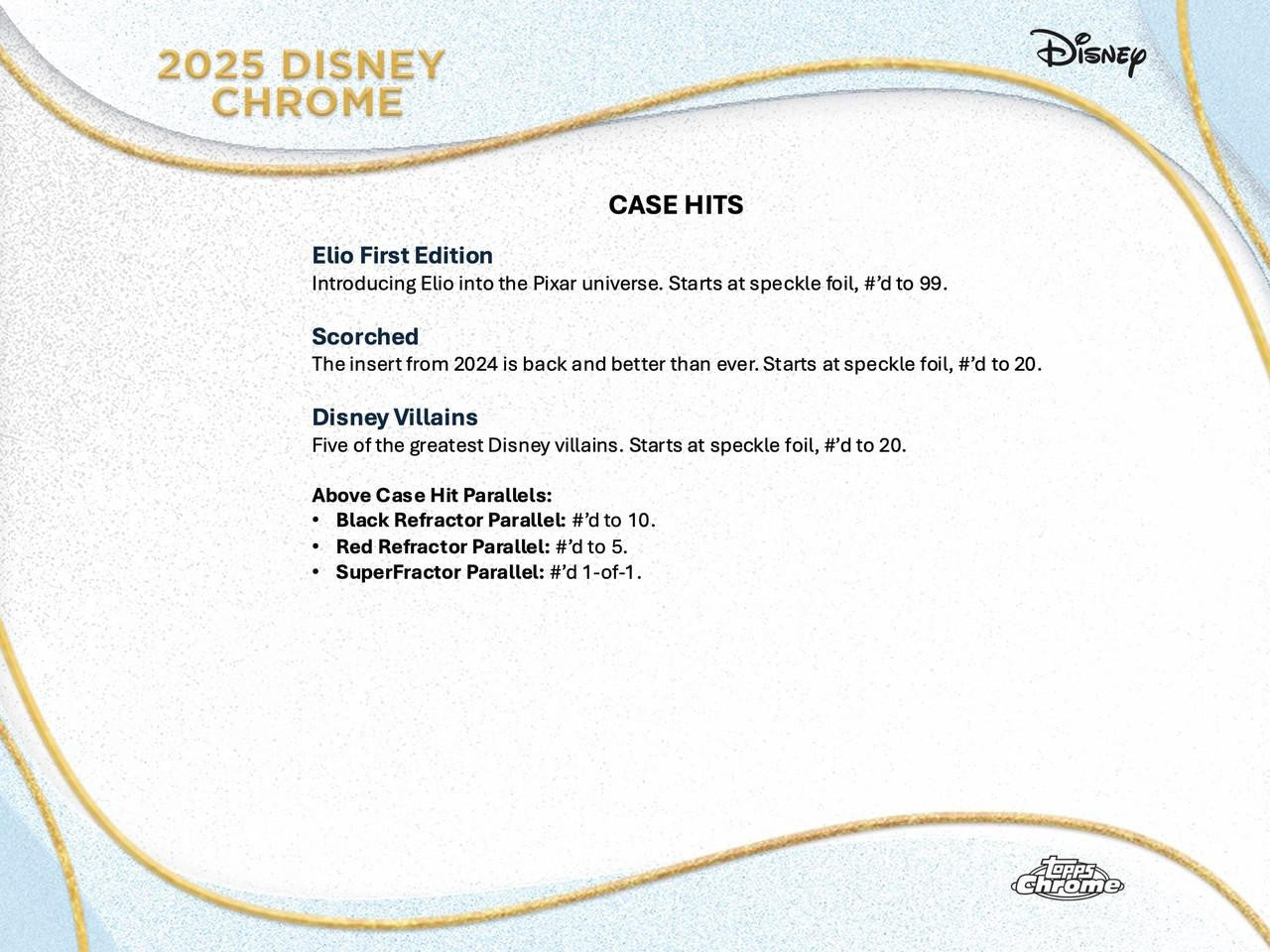 2025 Topps Chrome Disney Blaster Box