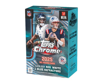 2025 Topps Chrome Football Blaster Box