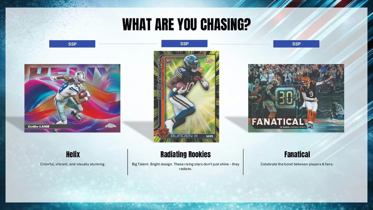 2025 Topps Chrome Football Hanger Box