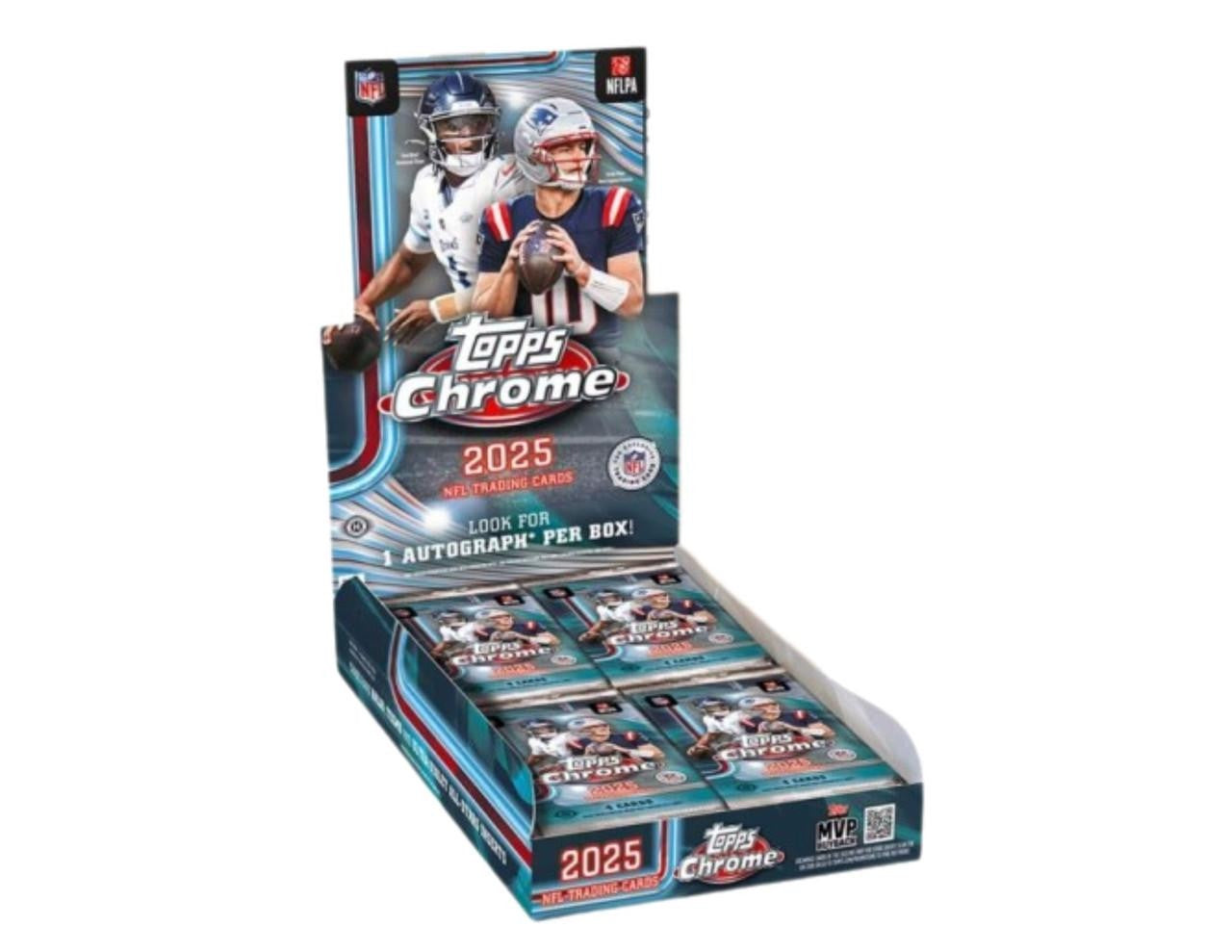 2025 Topps Chrome Football Hobby Box – LegendsSportsGames