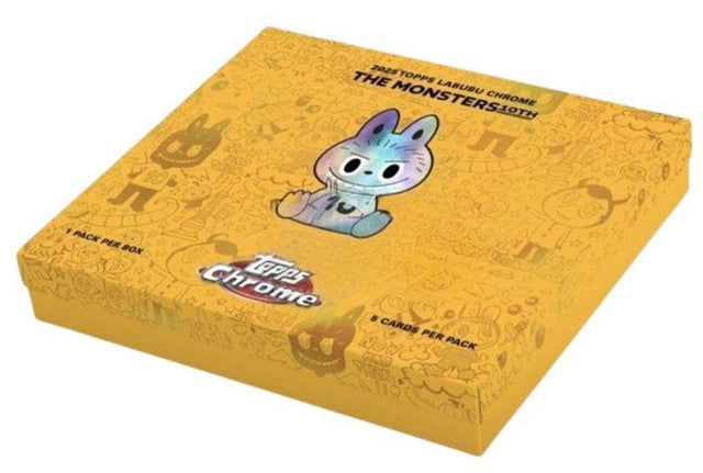 2025 Topps Chrome Labubu 10th Anniversary Hobby Box