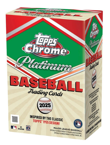 2025 Topps Chrome Platinum Anniversary Baseball Blaster Box