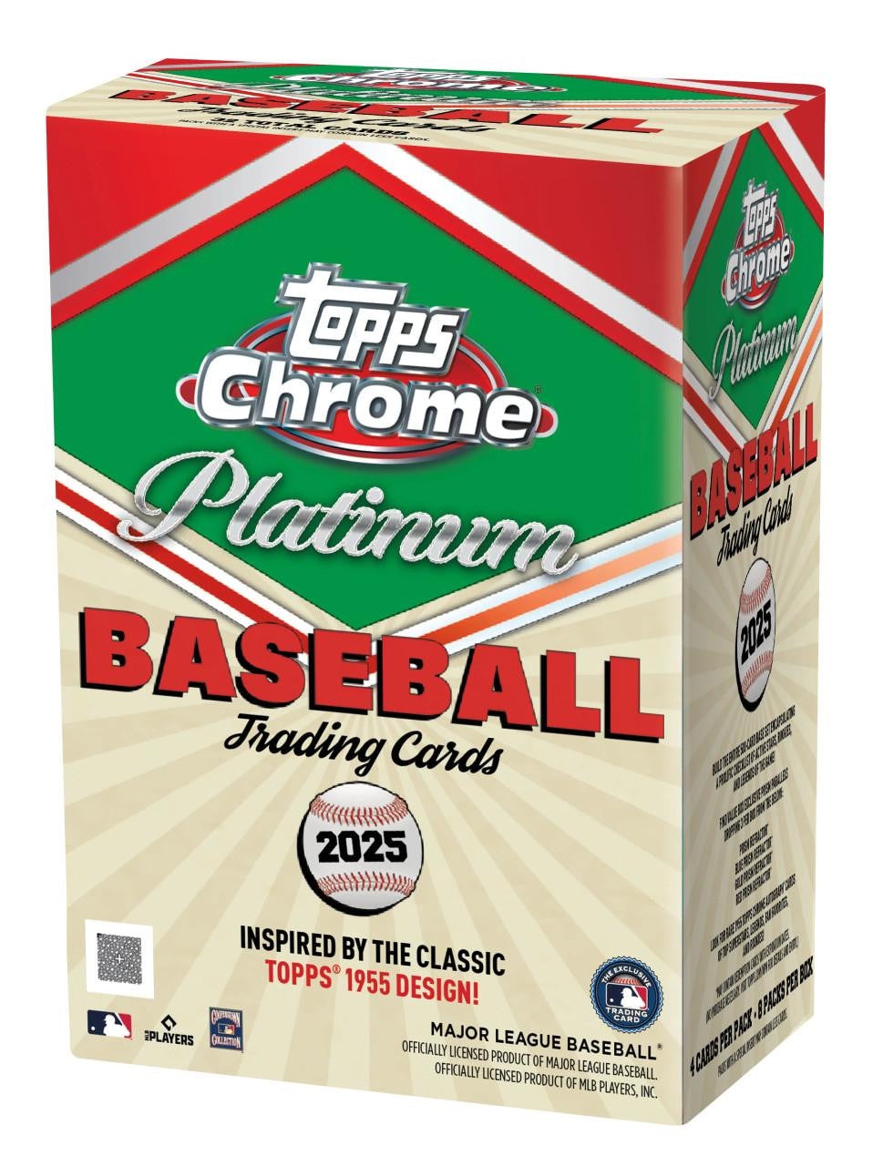 2025 Topps Chrome Platinum Anniversary Baseball Blaster Box