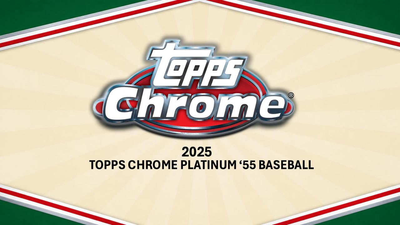 2025 Topps Chrome Platinum Anniversary Baseball Hobby Box
