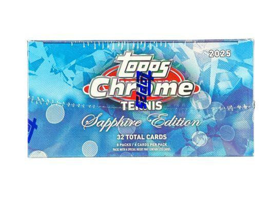 2025 Topps Chrome Tennis Sapphire Edition Box