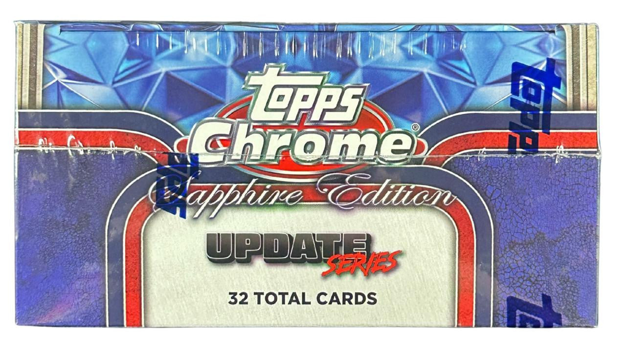 2025 Topps Chrome Update Series Baseball Sapphire Edition Box