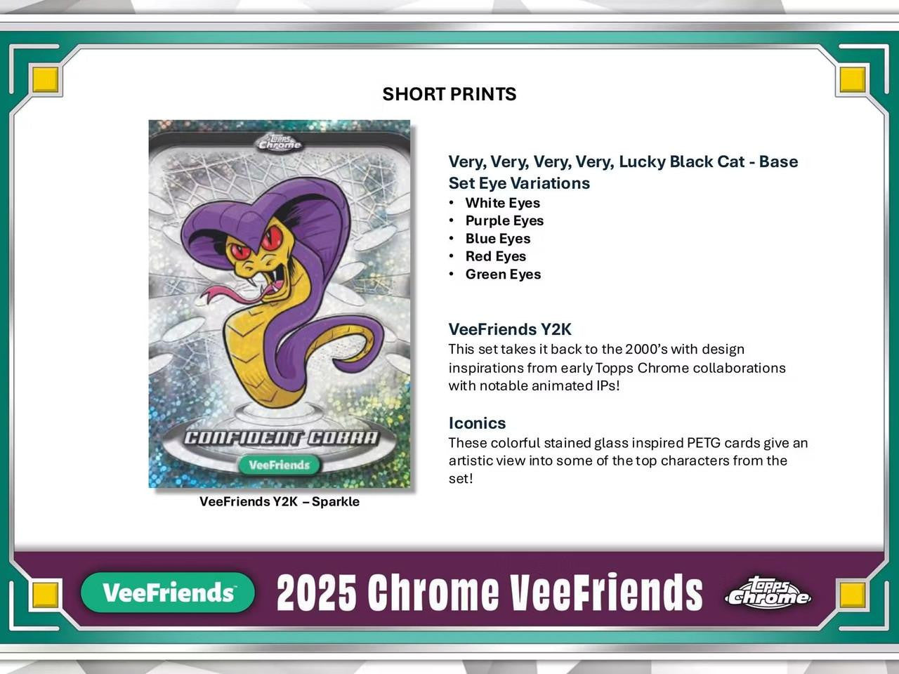 2025 Topps Chrome VeeFriends Blaster Box