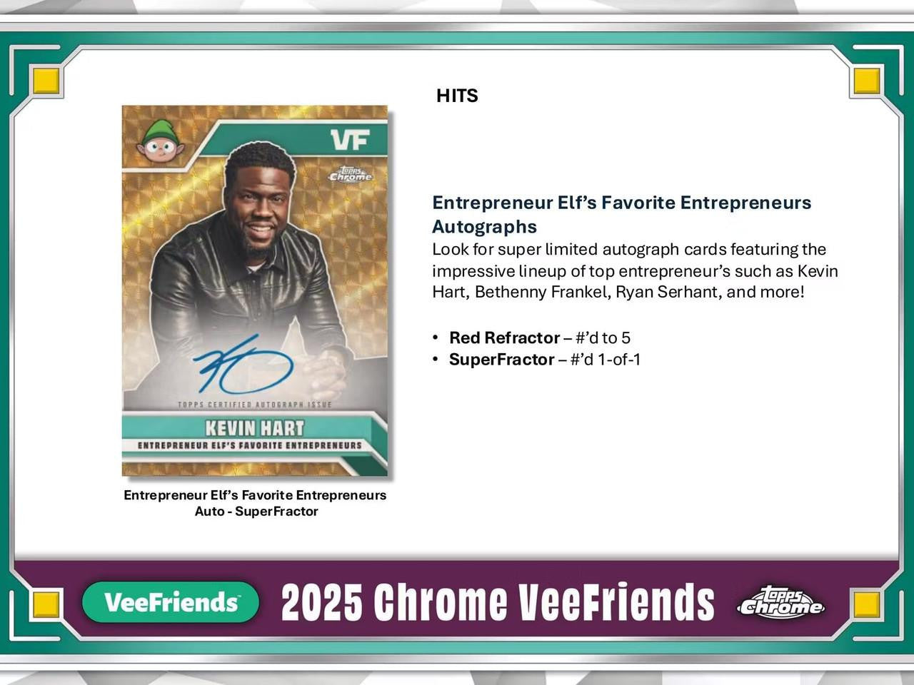 2025 Topps Chrome VeeFriends Blaster Box