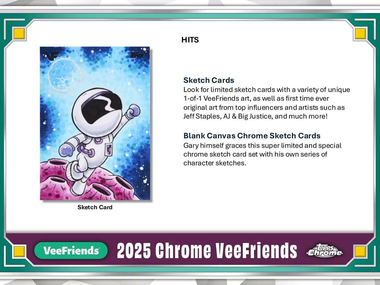 2025 Topps Chrome VeeFriends Blaster Box
