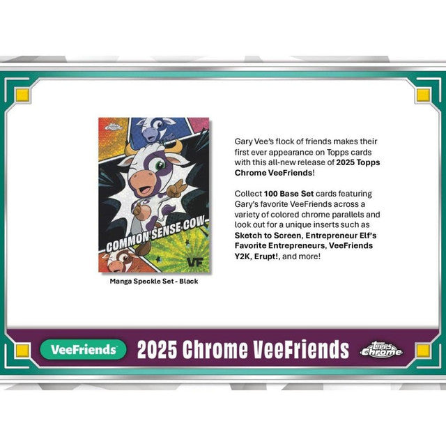 2025 Topps Chrome VeeFriends Hobby Box
