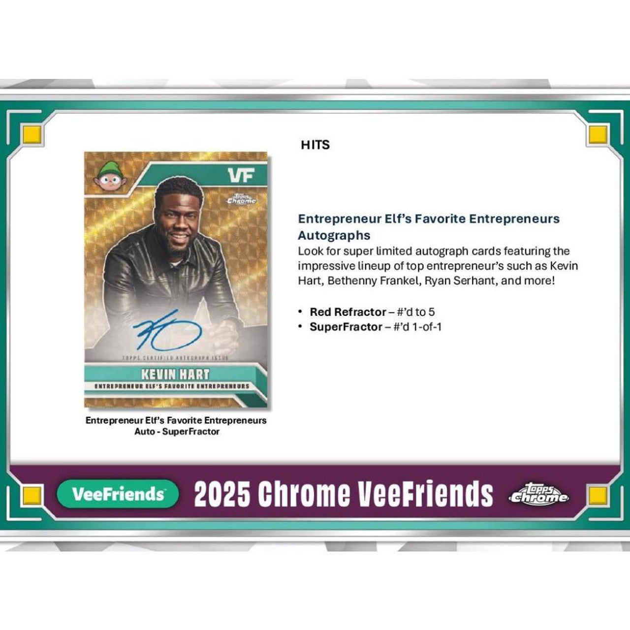 2025 Topps Chrome VeeFriends Hobby Box