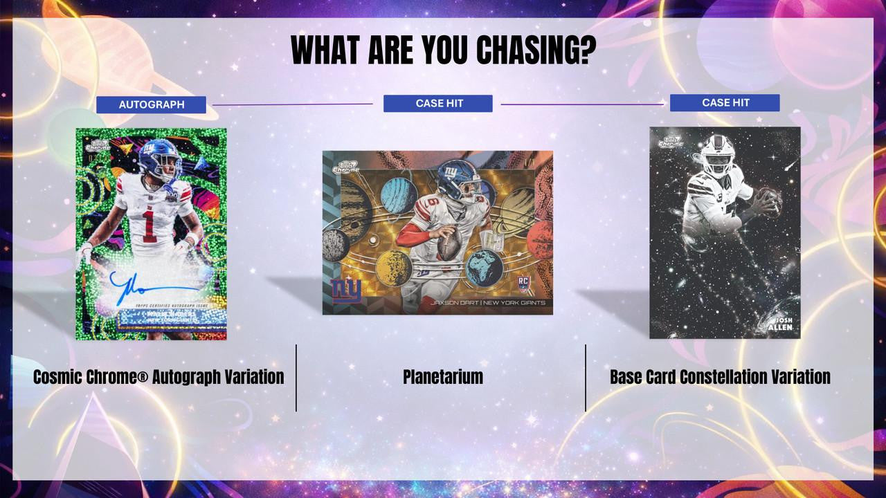 2025 Topps Cosmic Chrome Football Hobby Box