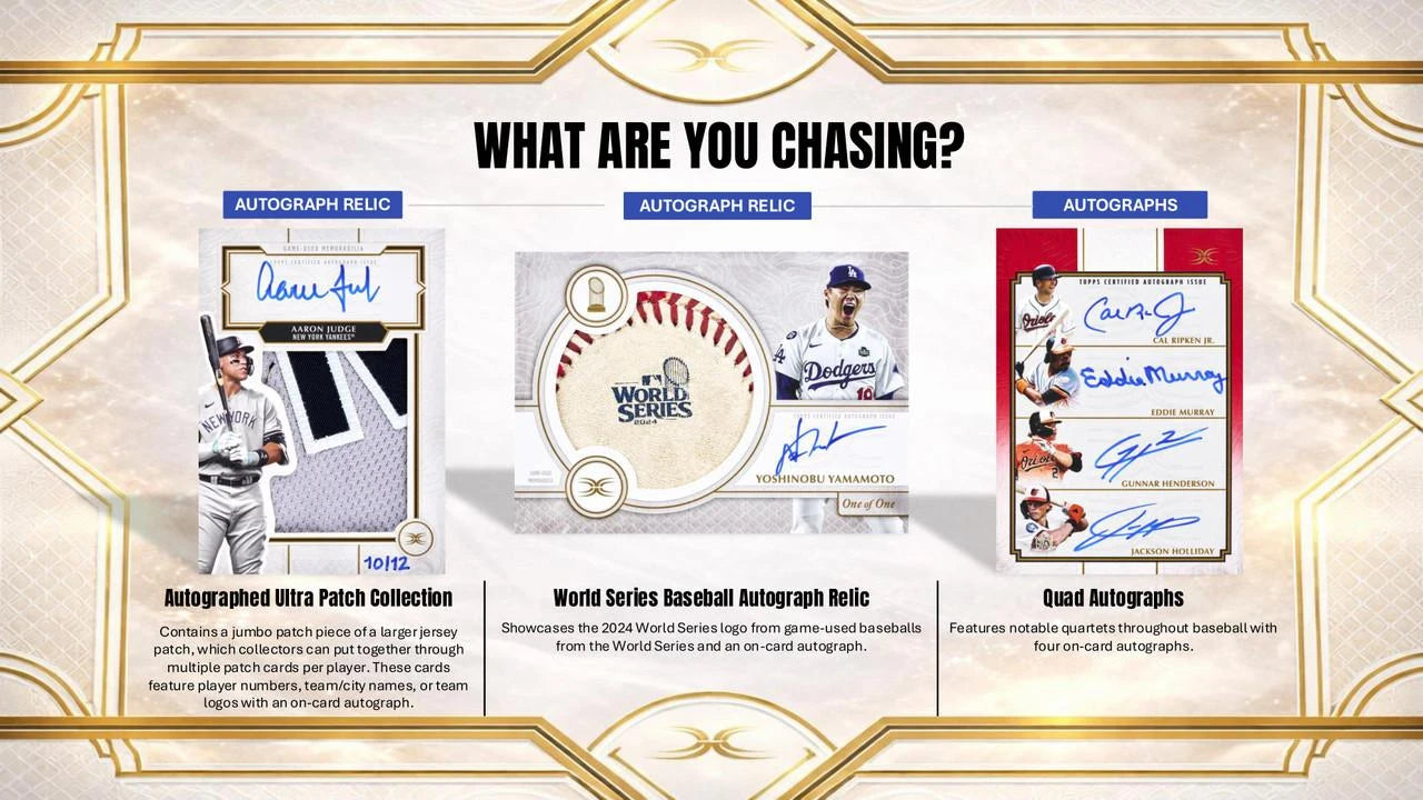 2025 Topps Definitive Baseball Hobby Case (2)