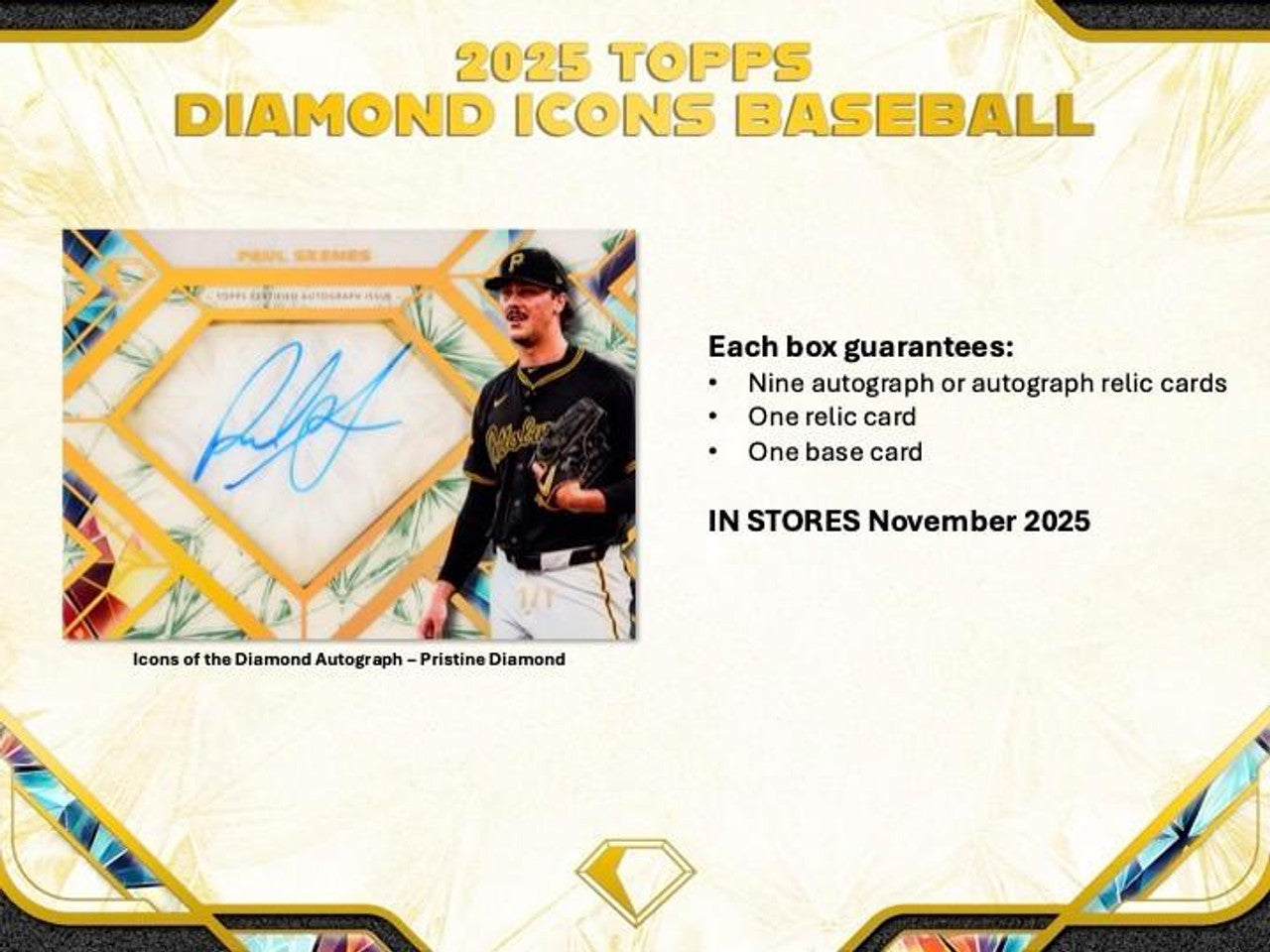 2025 Topps Diamond Icons Baseball Hobby Case (2)