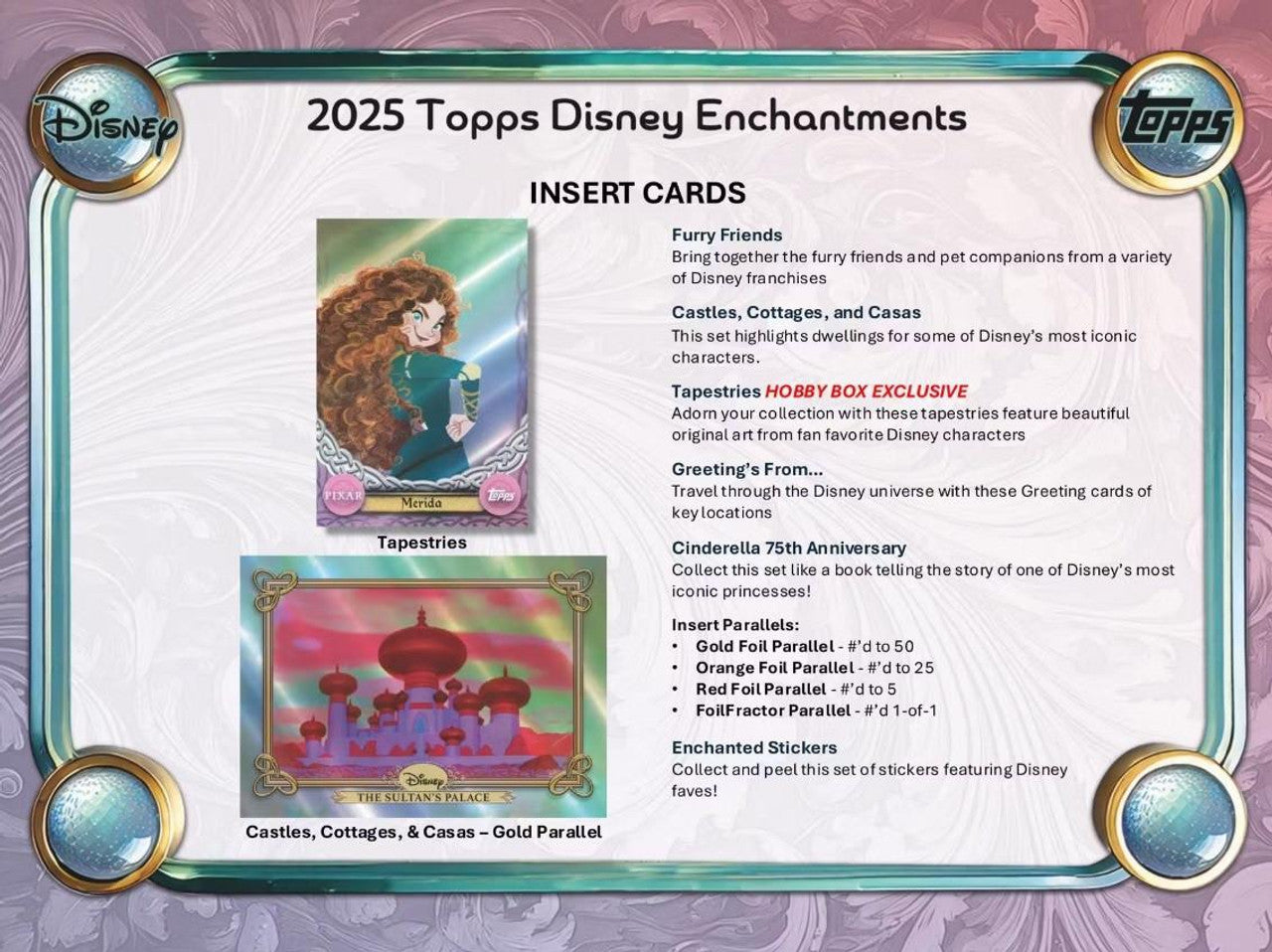 2025 Topps Disney Wonder Hobby Box