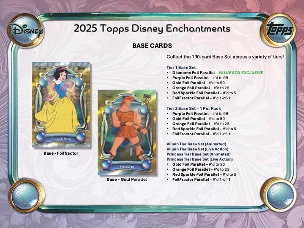 2025 Topps Disney Wonder Winter Mega Box
