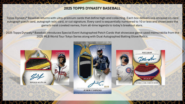 2025 Topps Dynasty Baseball Hobby Case (5)