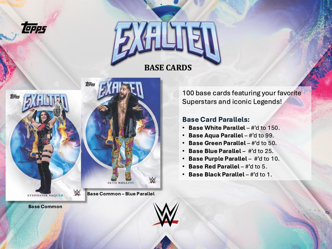 2025 Topps WWE Exalted Hobby Box CASE (10)