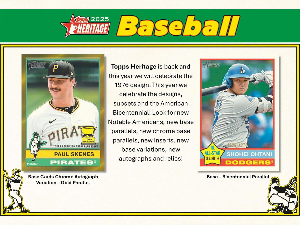 2025 Topps Heritage Baseball Hobby Case (12)