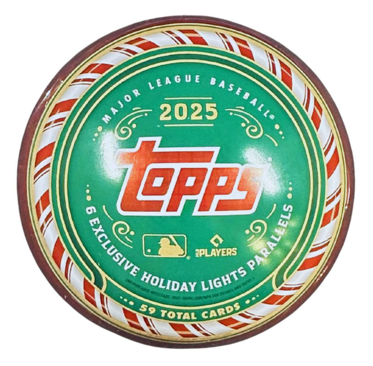 2025 Topps Baseball Holiday Tin