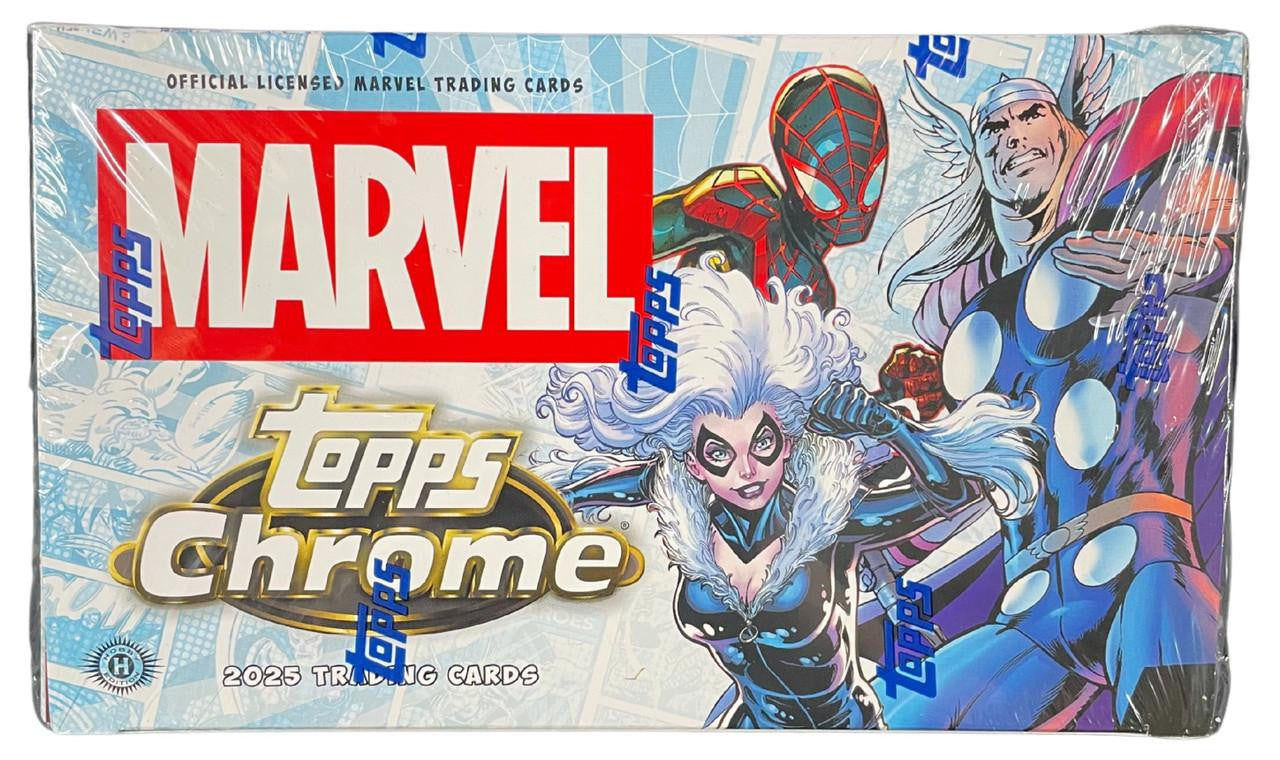 2025 Topps Marvel Comics Chrome Hobby Box