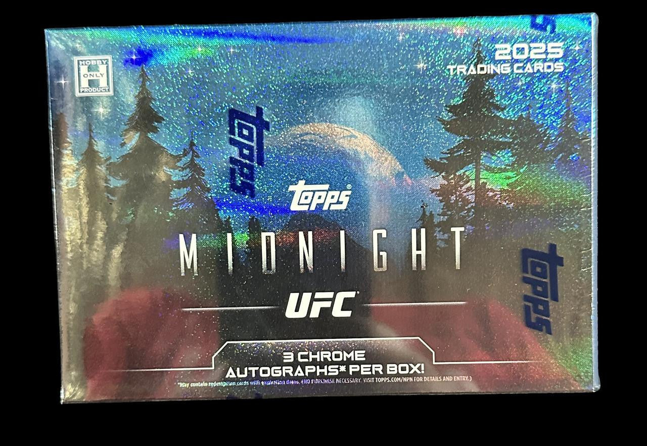 2025 Topps UFC Midnight Hobby Box