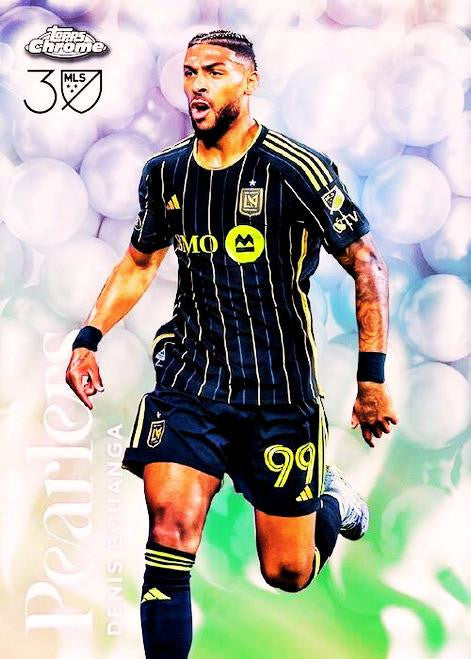 2025 Topps Chrome MLS Soccer Hanger Box