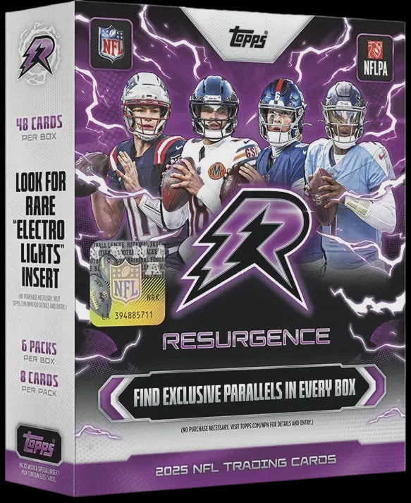 2025 Topps Resurgence Football Mega Box