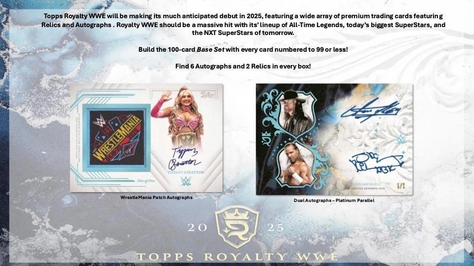 2025 Topps Royalty WWE Wrestling Hobby Case (4)