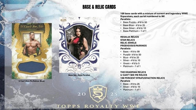 2025 Topps Royalty WWE Wrestling Hobby Case (4)
