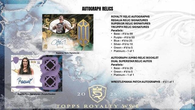 2025 Topps Royalty WWE Wrestling Hobby Case (4)