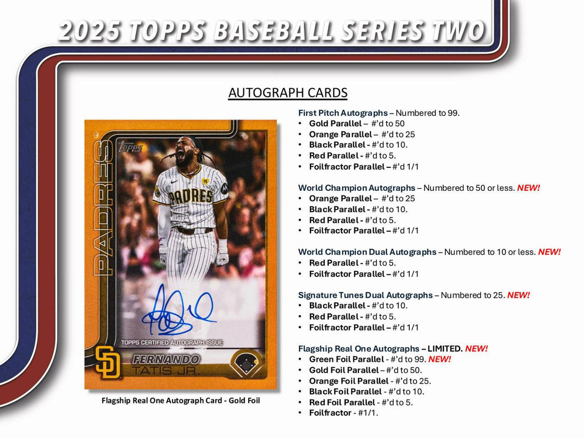 2025 Topps Series 2 Baseball Blaster Box