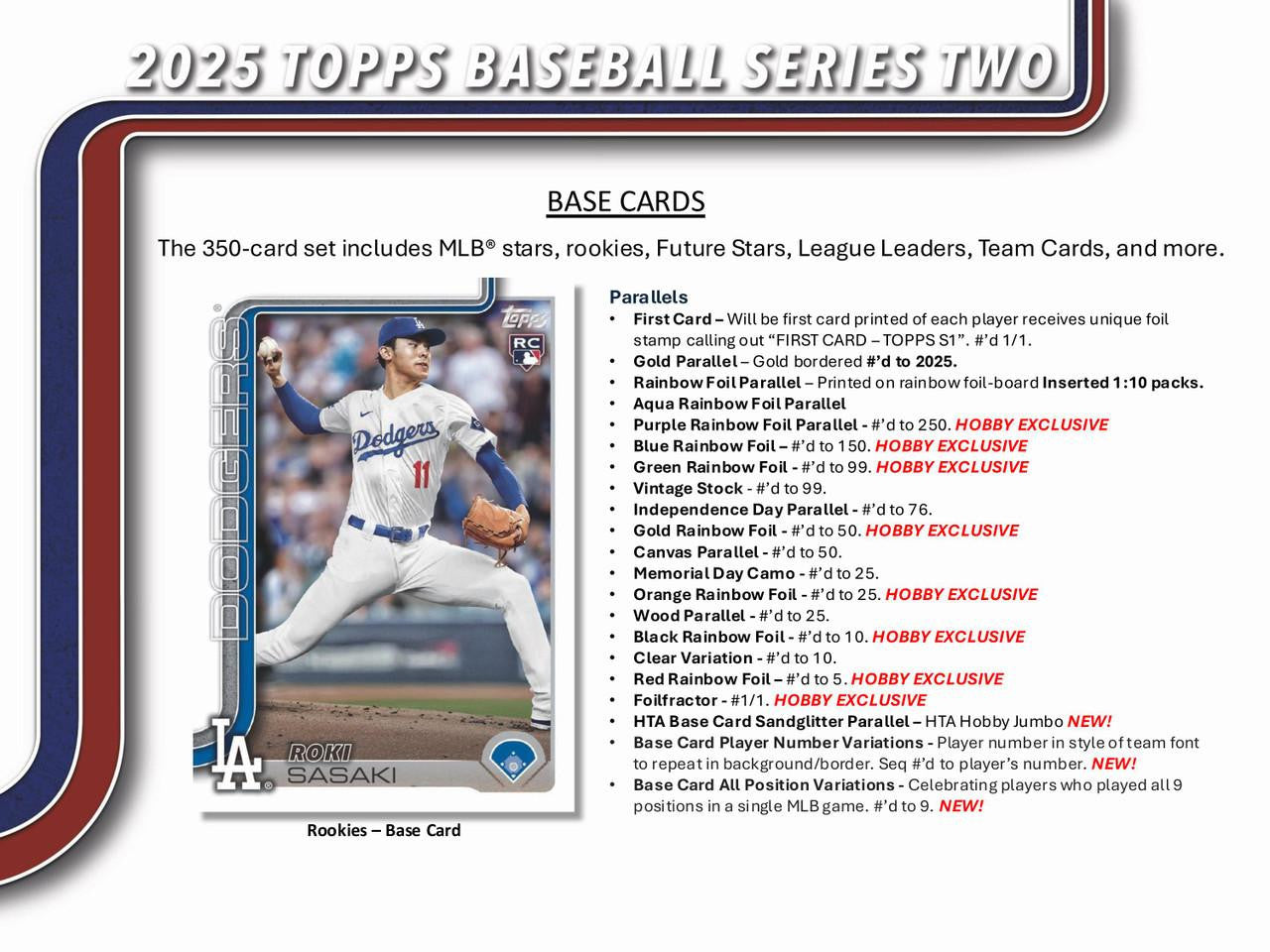 2025 Topps Series 2 Baseball Jumbo Hobby Box