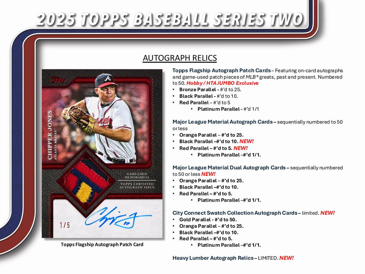 2025 Topps Series 2 Baseball Jumbo Hobby Box