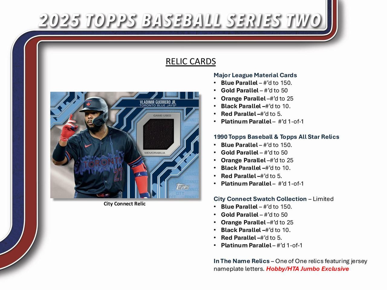 2025 Topps Series 2 Baseball Jumbo Hobby Box