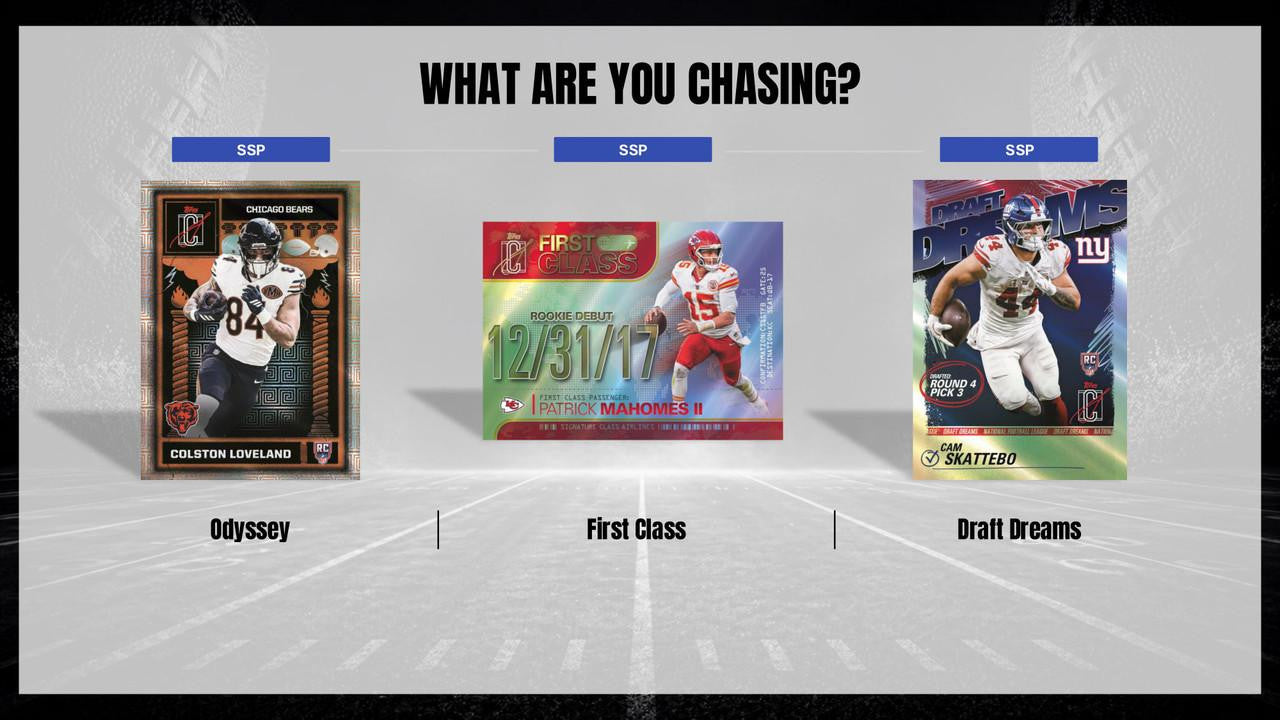 2025 Topps Signature Class Football Hobby Box