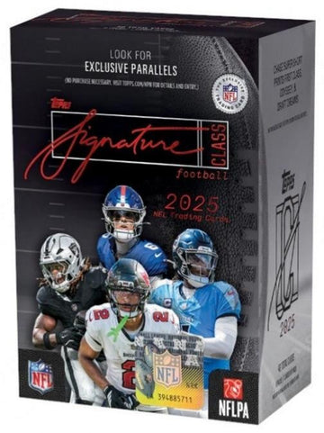 2025 Topps Signature Class Football Blaster Box