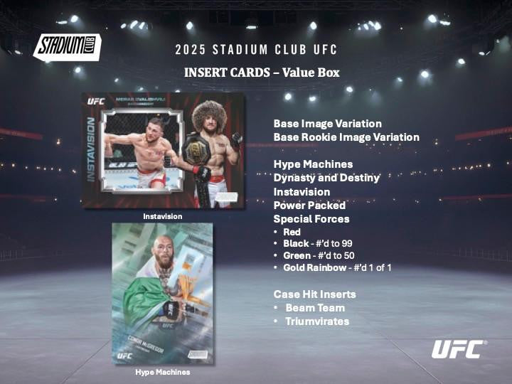 2025 Topps UFC Stadium Club Mega Box
