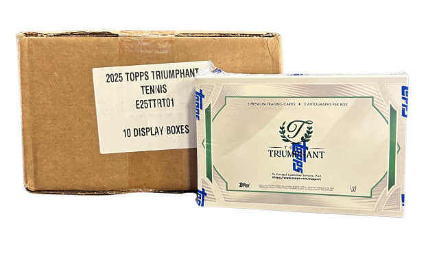 2025 Topps Triumphant Tennis Hobby Case (10)