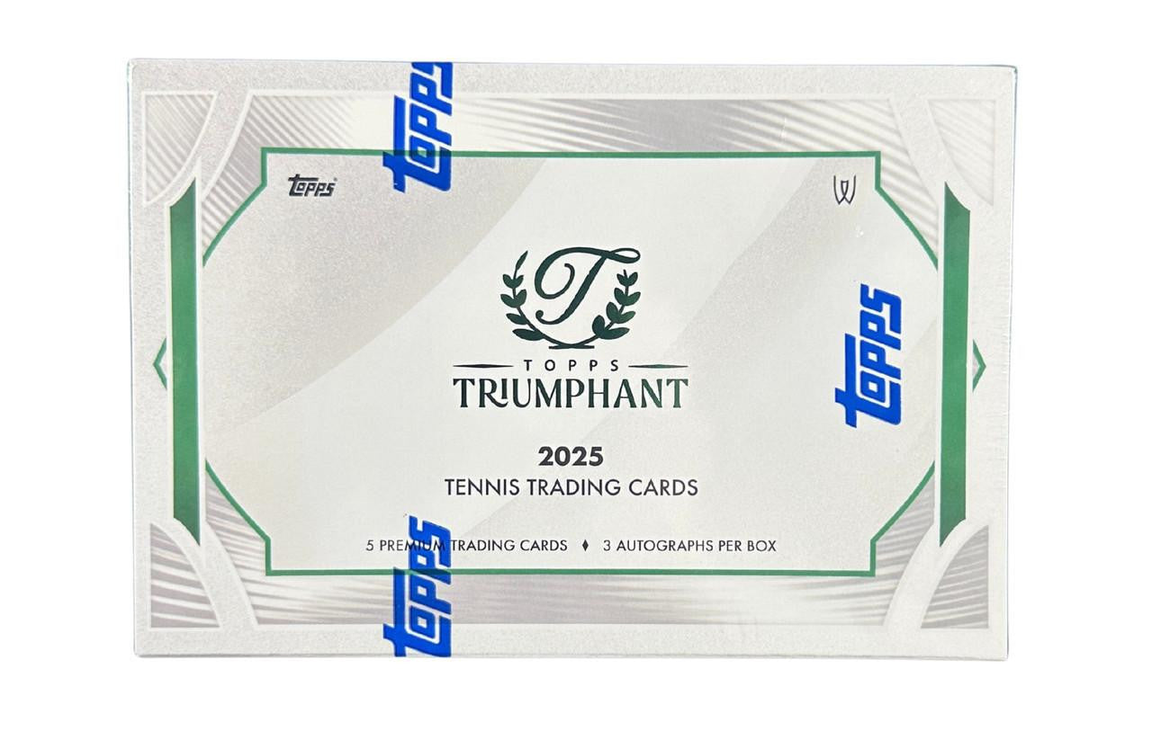 2025 Topps Triumphant Tennis Hobby Box
