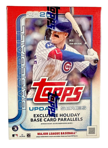 2025 Topps Update Series Baseball Holiday Blaster Box