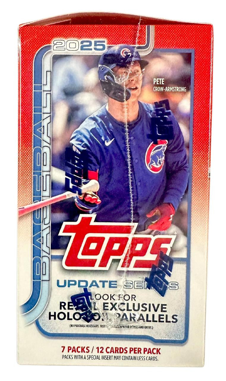 2025 Topps Update Series Baseball Holiday Blaster Box