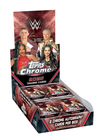 2025 Topps Chrome WWE Wrestling Hobby Box