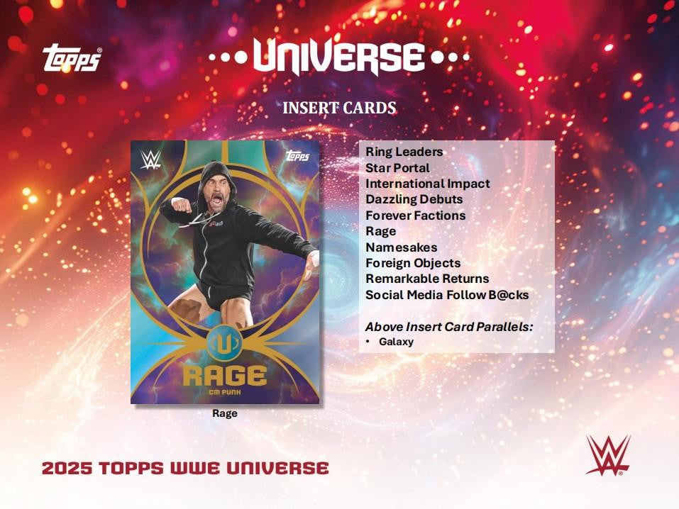 2025 Topps WWE Universe Blaster Box