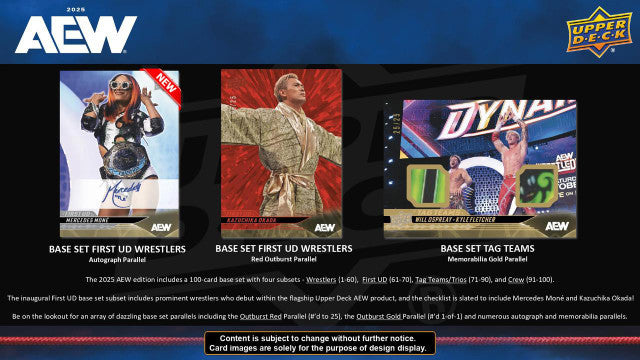 2025 Upper Deck AEW Wrestling Hobby Case (12)