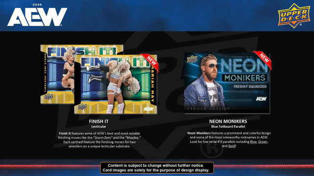 2025 Upper Deck AEW Wrestling Hobby Case (12)