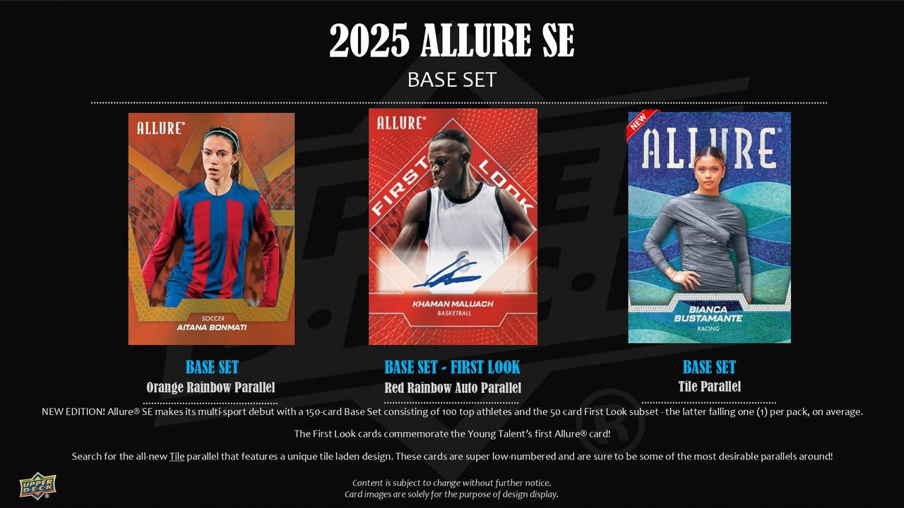 2025 Upper Deck Allure SE Multi-Sport Hobby Box